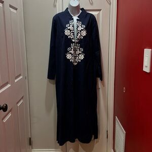 Misslook Stand Collar‎ Shift long Sleeve Slit Dress size 3XL